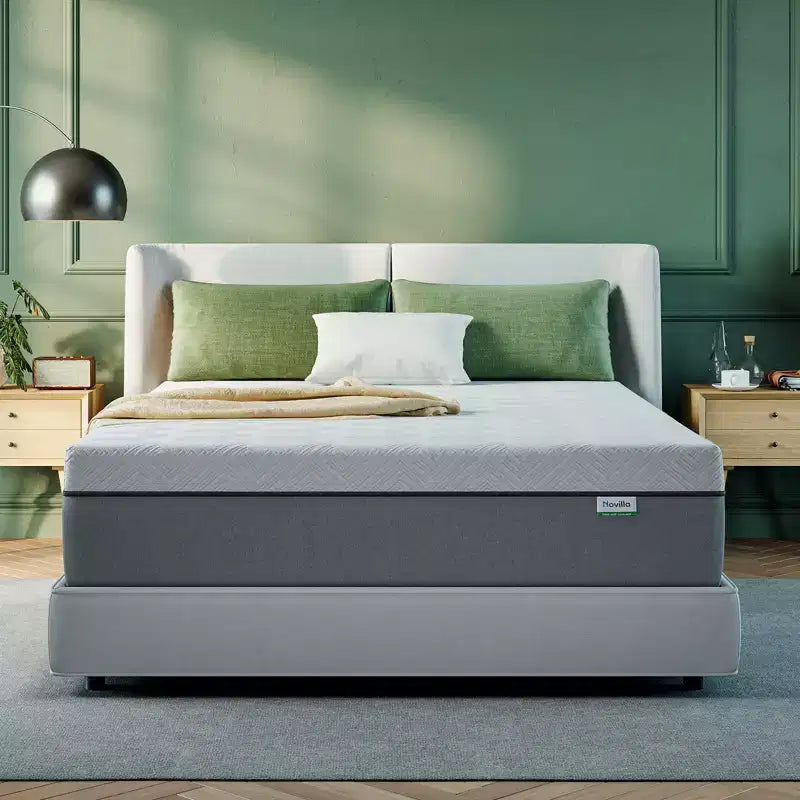  12 inch Gel Memory Foam Mattress for Cool Night & Pressure Relief